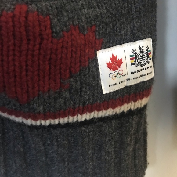 Hudson’s Bay Canada Olympic Zip up Sweater - Picture 3 of 8